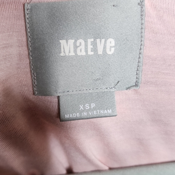 Anthropologie Maeve Erina Bell Sleeve Fit & Flare Dress XSP - Picture 7 of 7